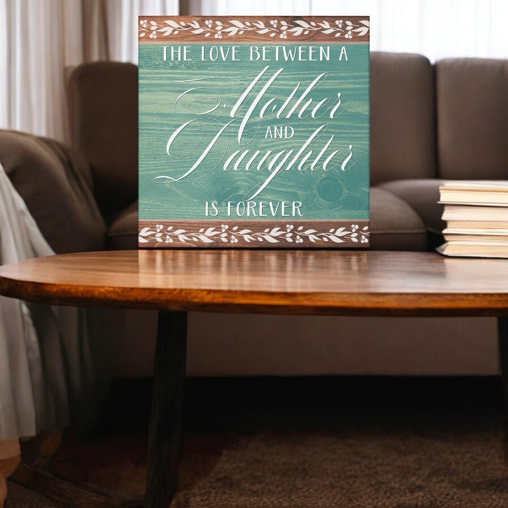 The Love Between A Mother And Daughter Canvas Wall Art – Gift for Mom
