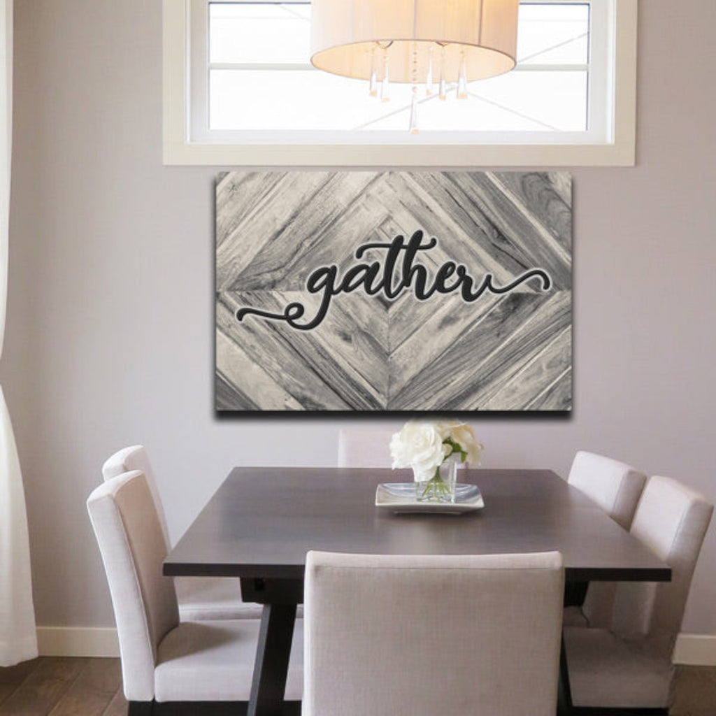 Gather Canvas Wall Art – Kitchen Wall Decor