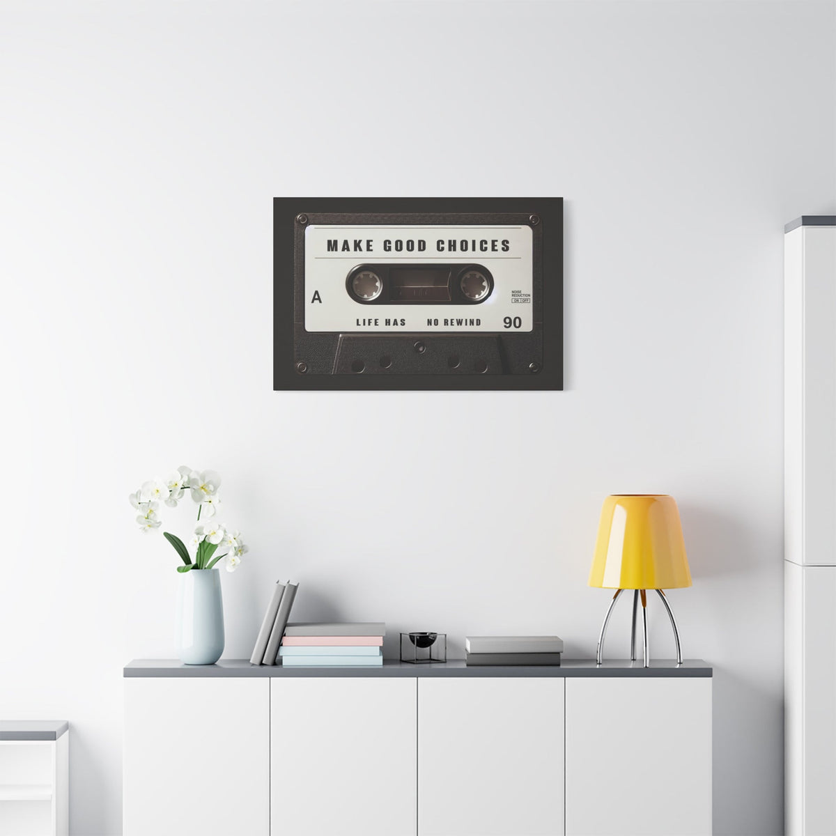 Make Good Choices Canvas Wall Art – Kids Room Decor