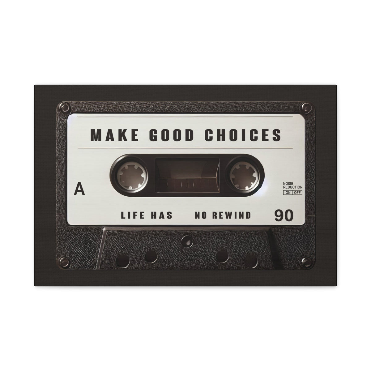Make Good Choices Canvas Wall Art – Kids Room Decor