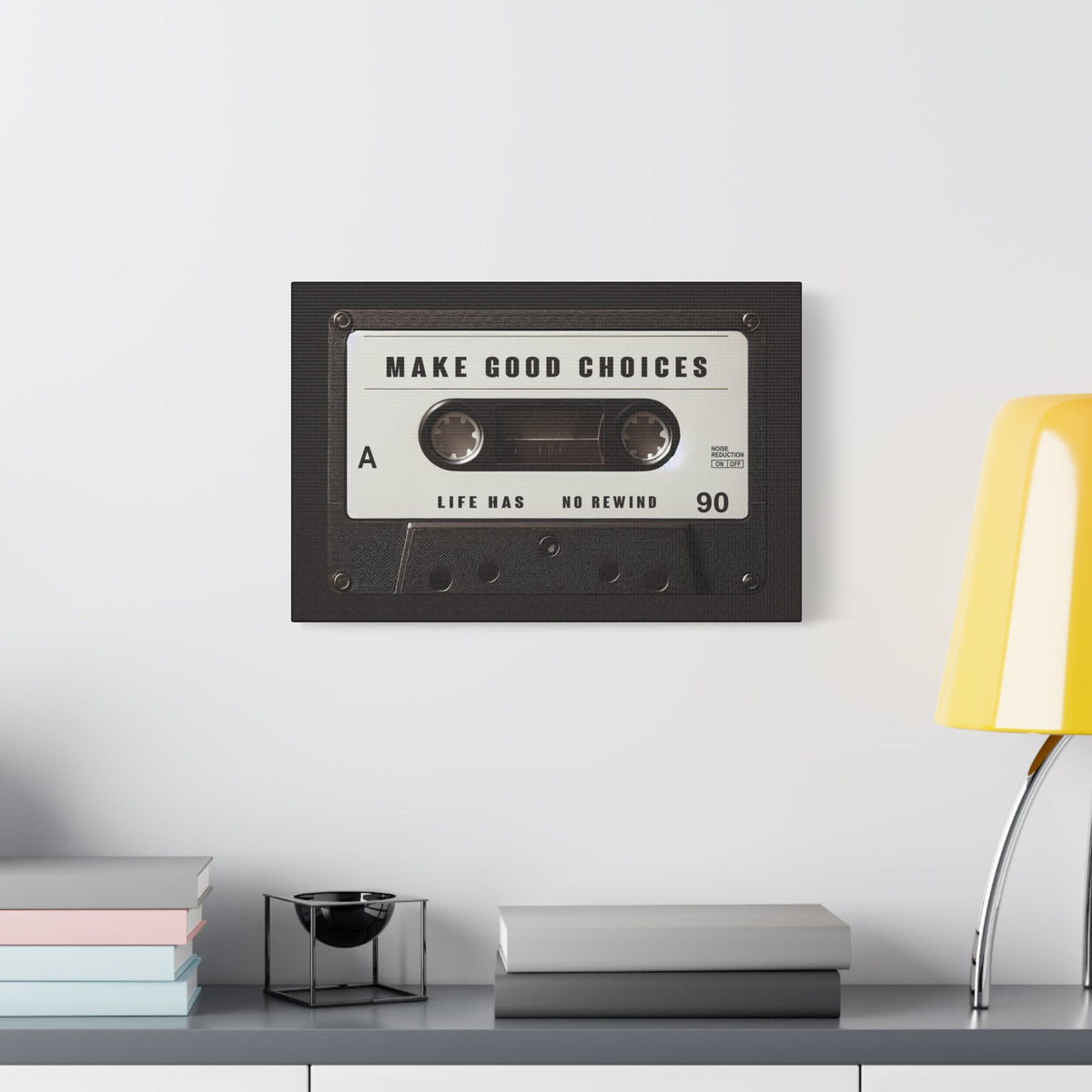 Make Good Choices Canvas Wall Art – Kids Room Decor