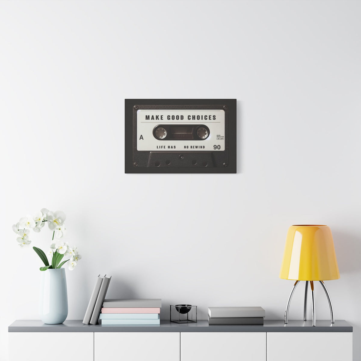 Make Good Choices Canvas Wall Art – Kids Room Decor