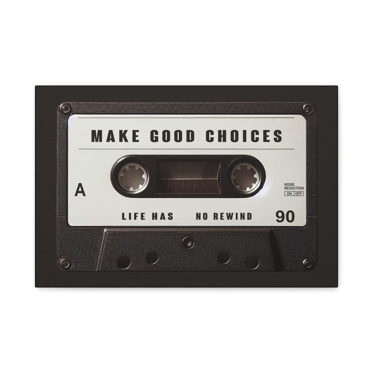 Make Good Choices Canvas Wall Art – Kids Room Decor