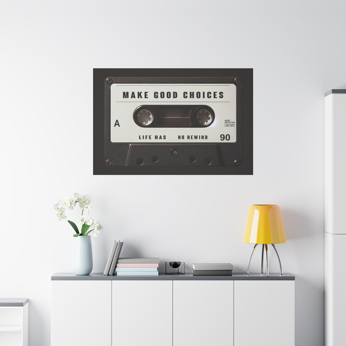 Make Good Choices Canvas Wall Art – Kids Room Decor