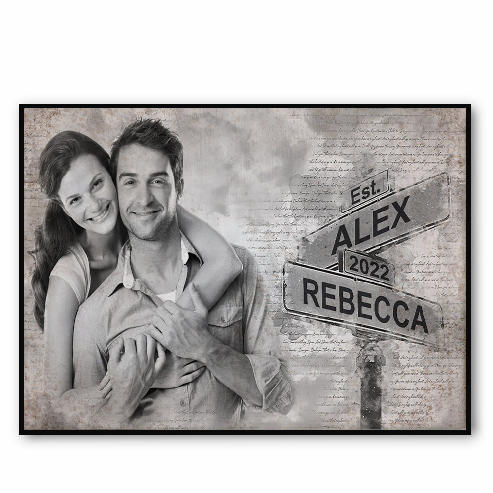 Personalized Be Lovers But Be Best Friends Too Couple Canvas Wall Art – Couple Gift