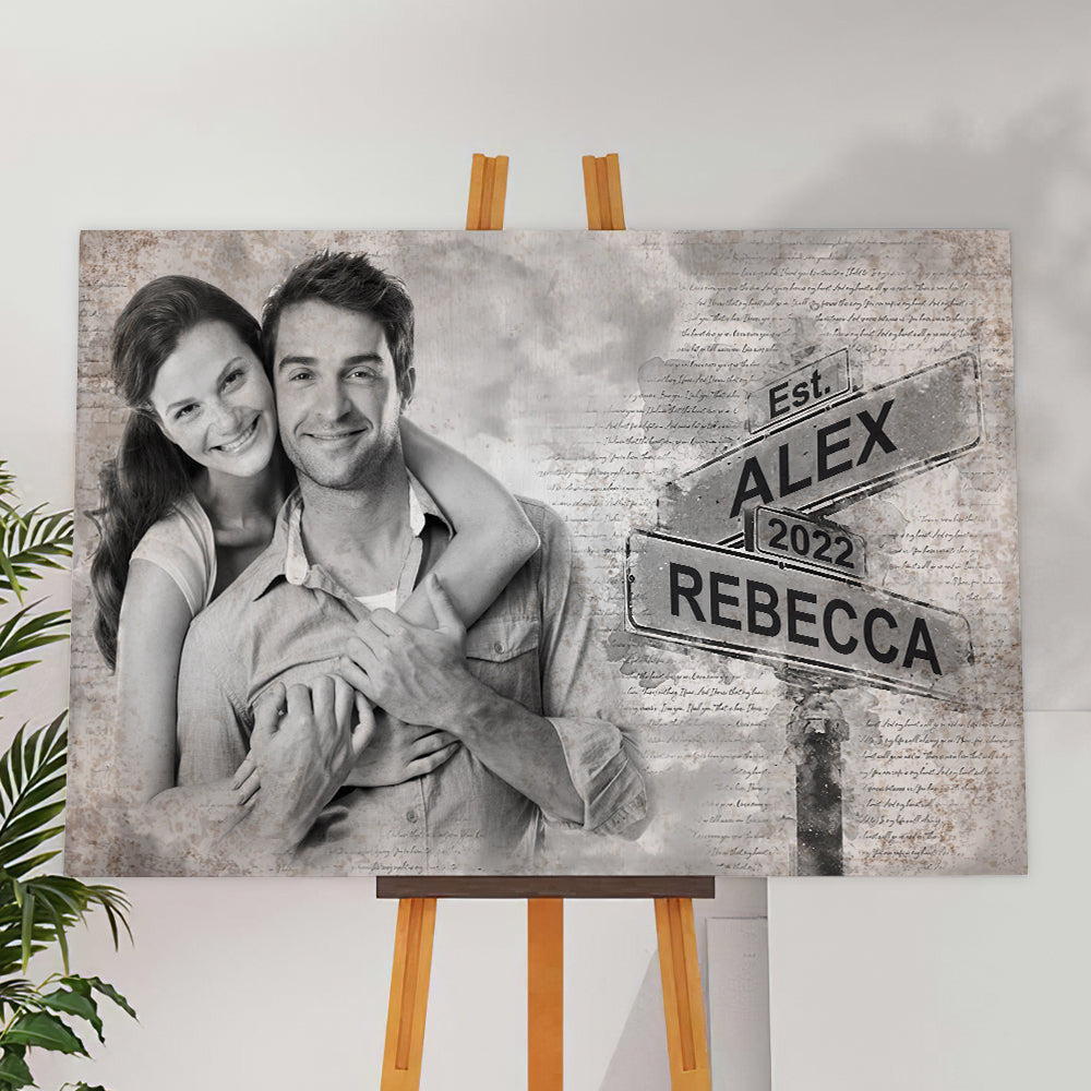 Personalized Be Lovers But Be Best Friends Too Couple Canvas Wall Art – Couple Gift