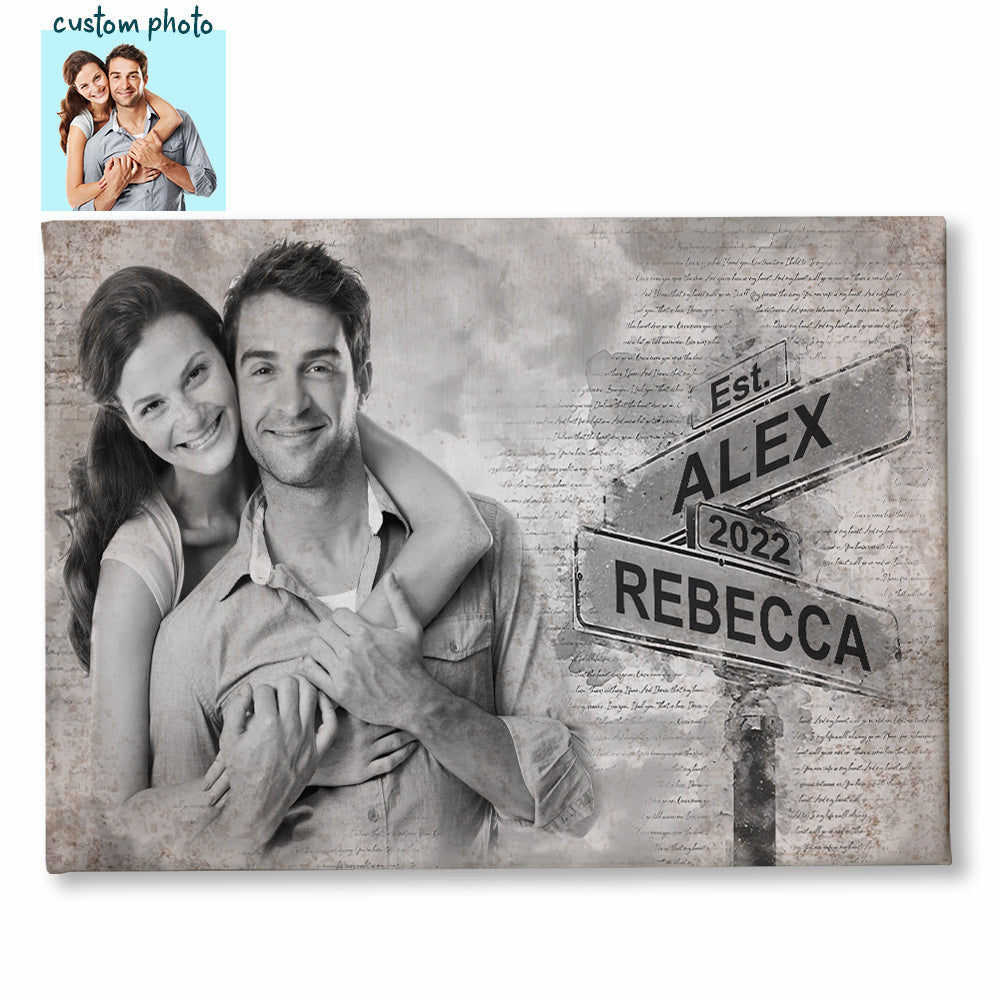Personalized Be Lovers But Be Best Friends Too Couple Canvas Wall Art – Couple Gift