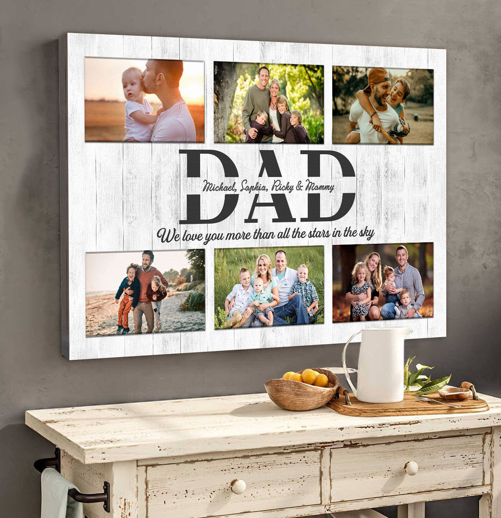 Personalized Family Canvas Wall Art – Family Home Decor