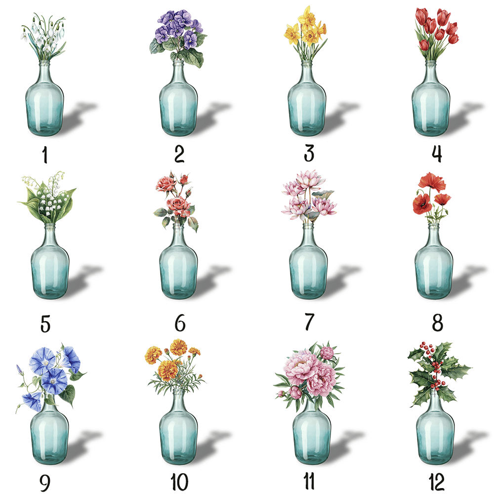 Personalized Grandma's Garden Canvas Wall Art – Gift for Mom