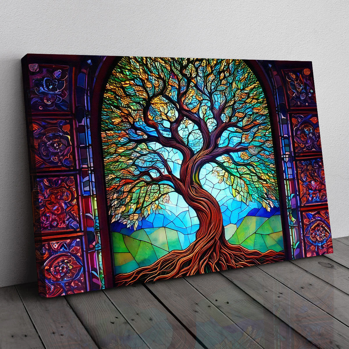 Tree Of Life Canvas Wall Art – Motivational Office Decor