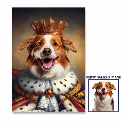 Personalized Photo The Great Boy Pet Canvas Wall Art – Pet Portrait, Dog or Cat Art, Pet Lover Gift