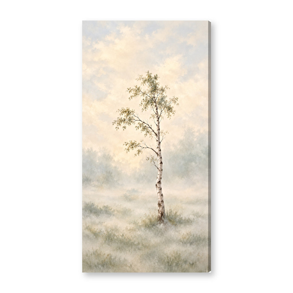 BIRC canvas wall art on white background