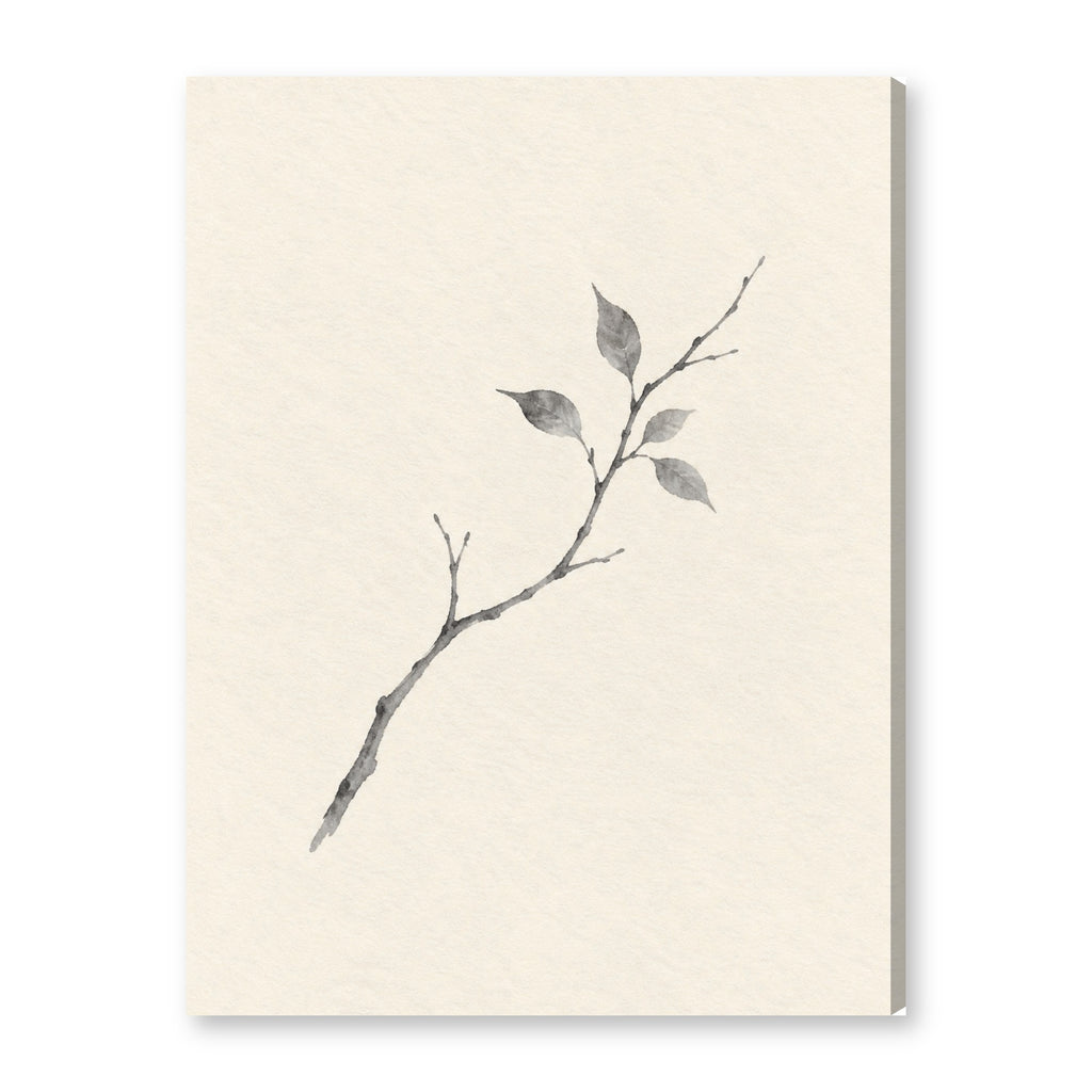 BRAN canvas wall art on white background