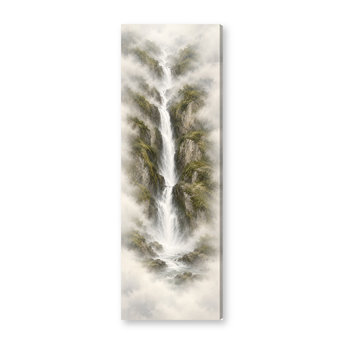 CASC canvas wall art on white background