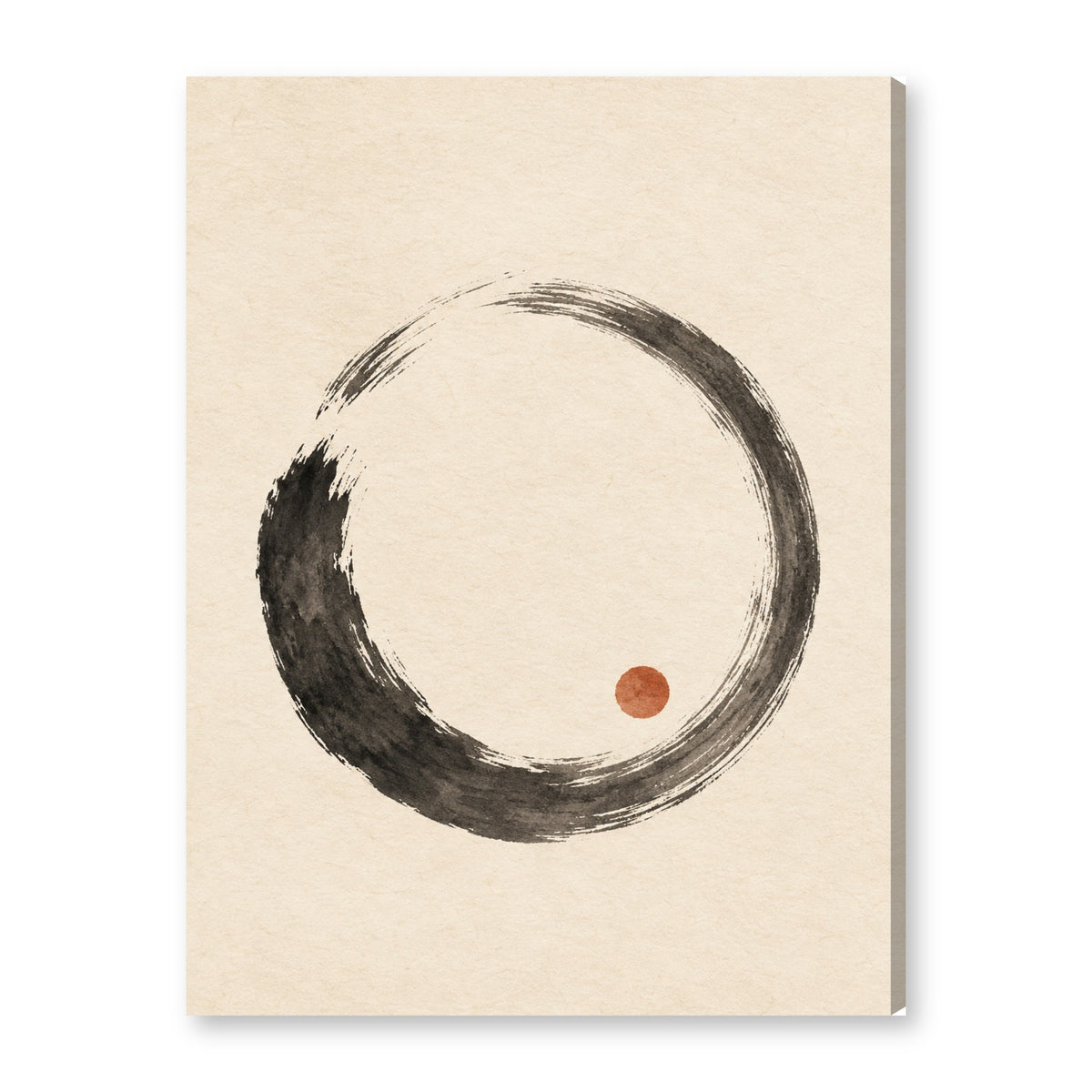 ENSO canvas wall art on white background