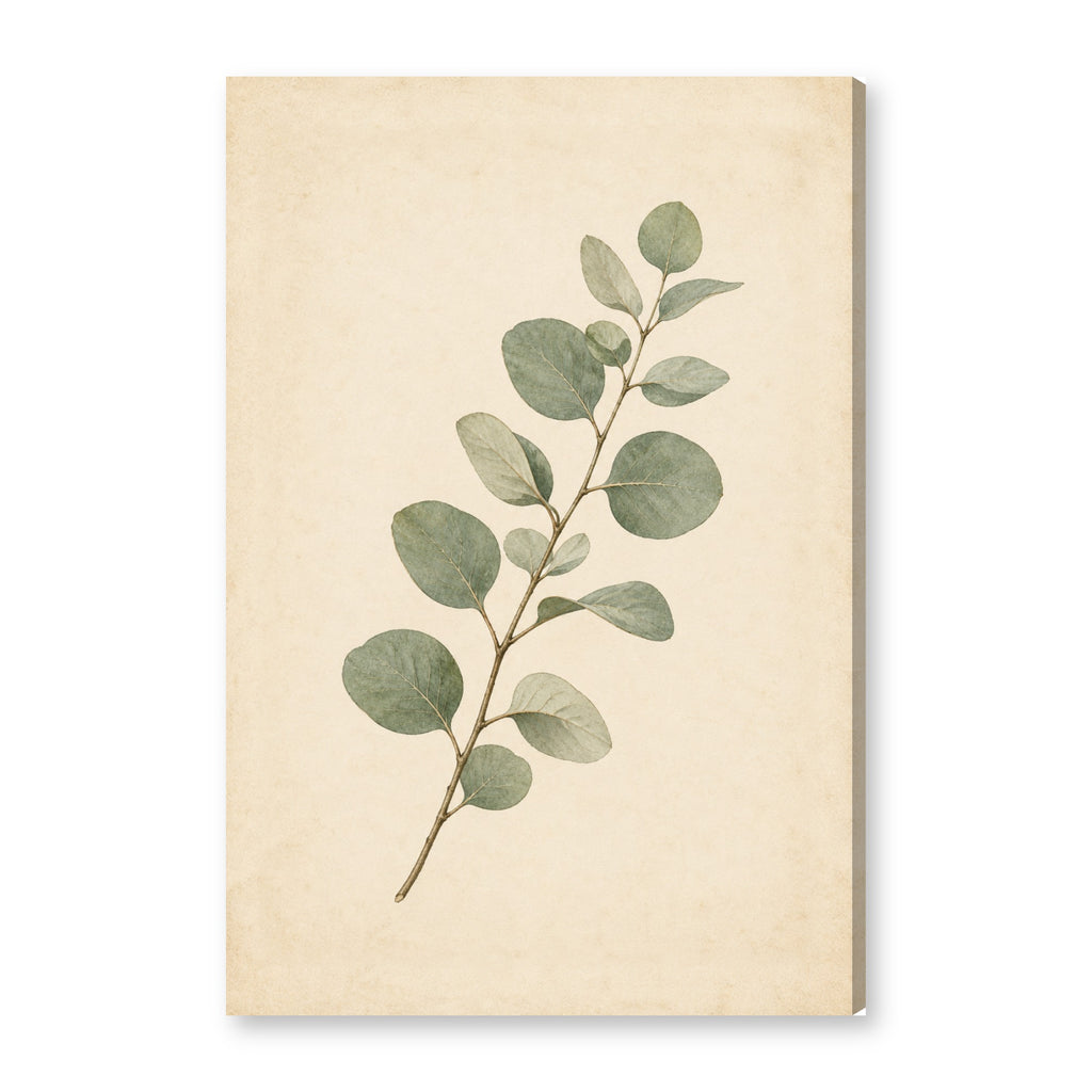 EUCA canvas wall art on white background