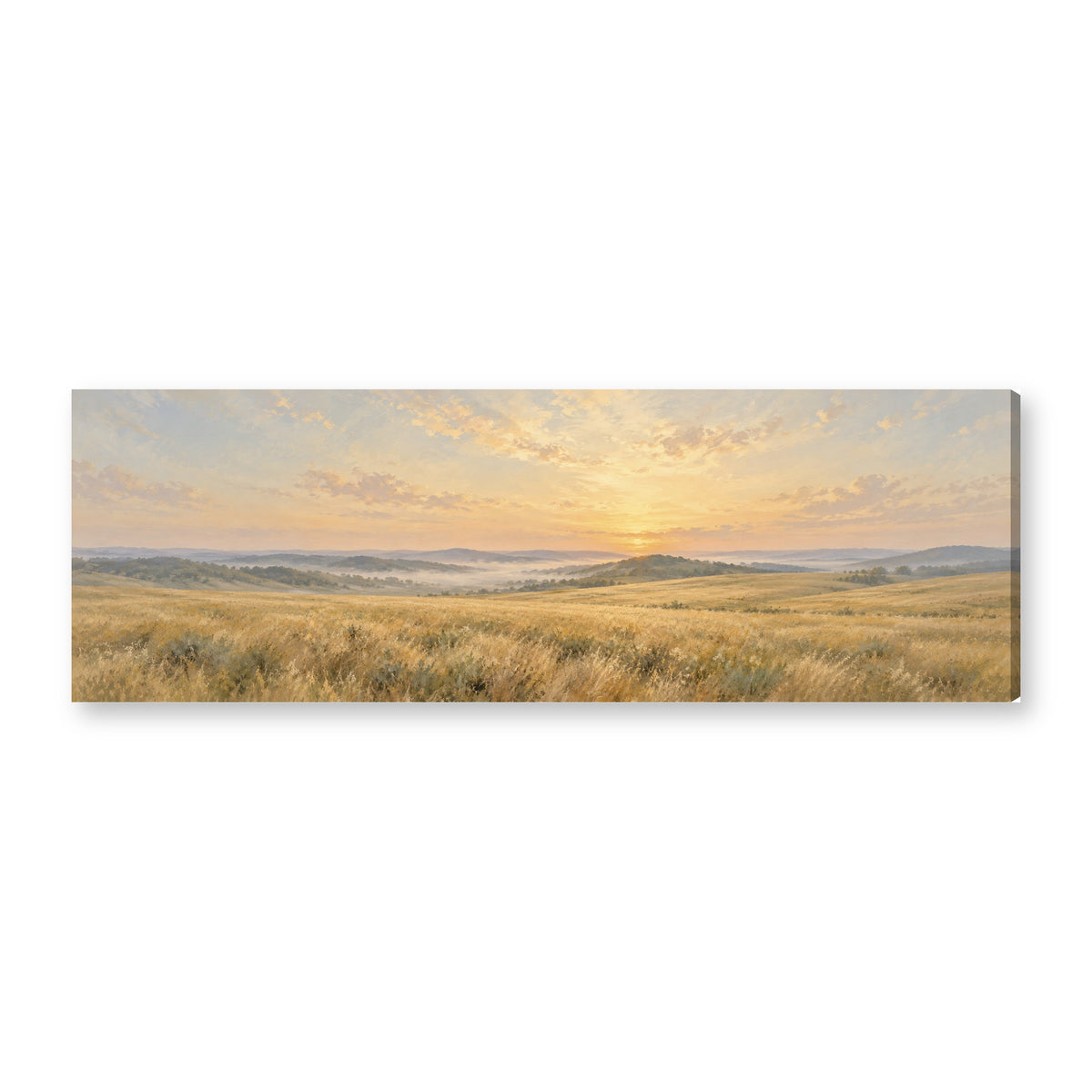 MEAD canvas wall art on white background