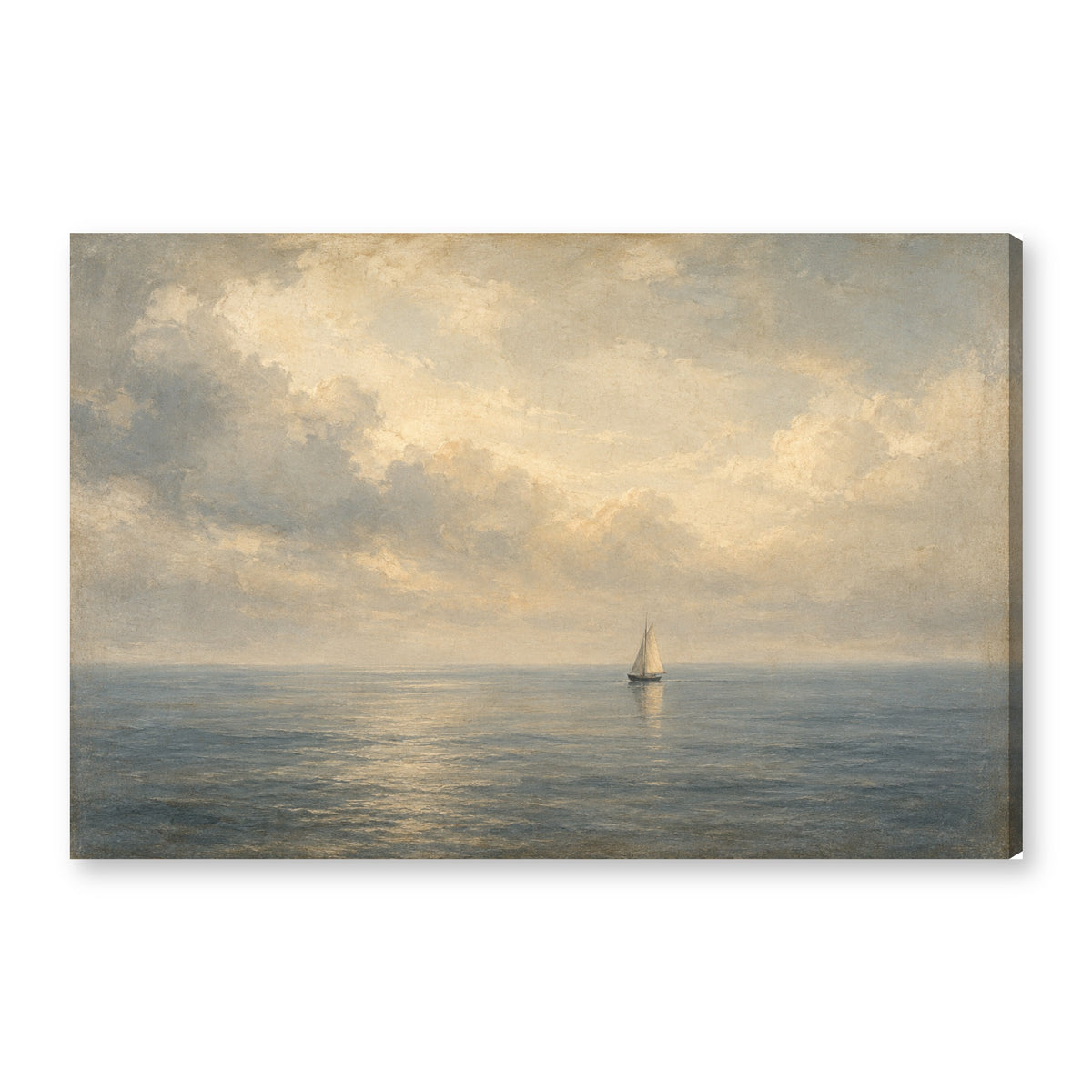 SAIL canvas wall art on white background