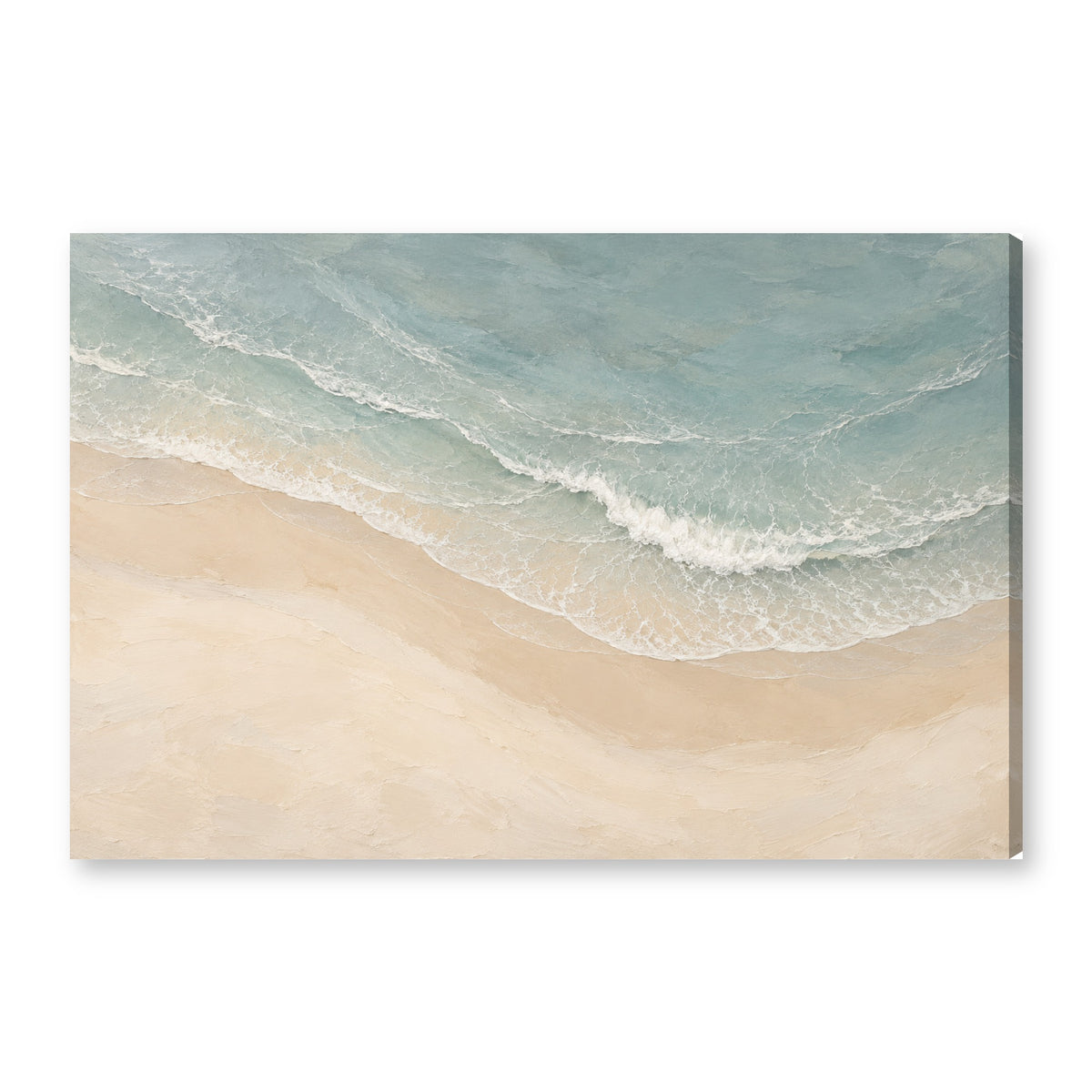 SHOR canvas wall art on white background
