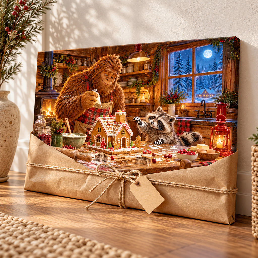 The Gingerbread Workshop at Midnight — MK-6