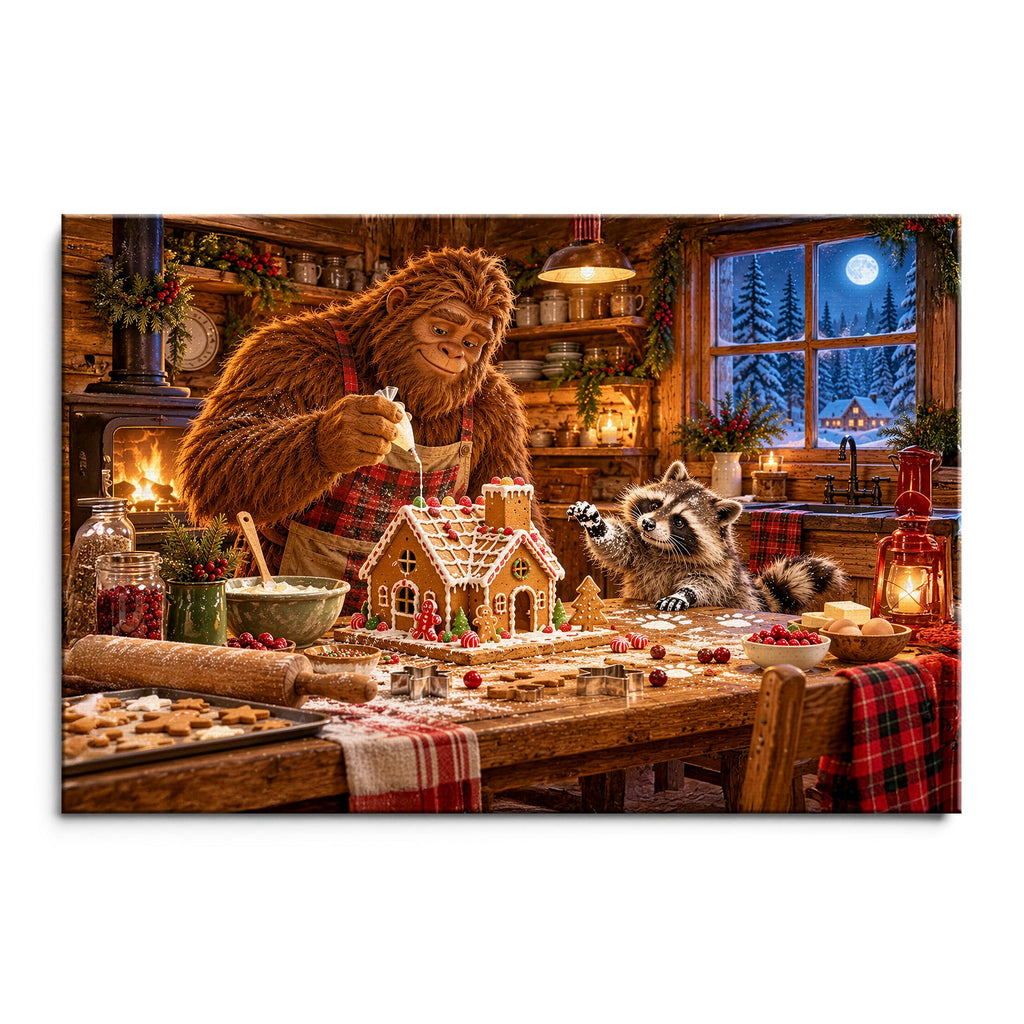 The Gingerbread Workshop at Midnight — MK-1