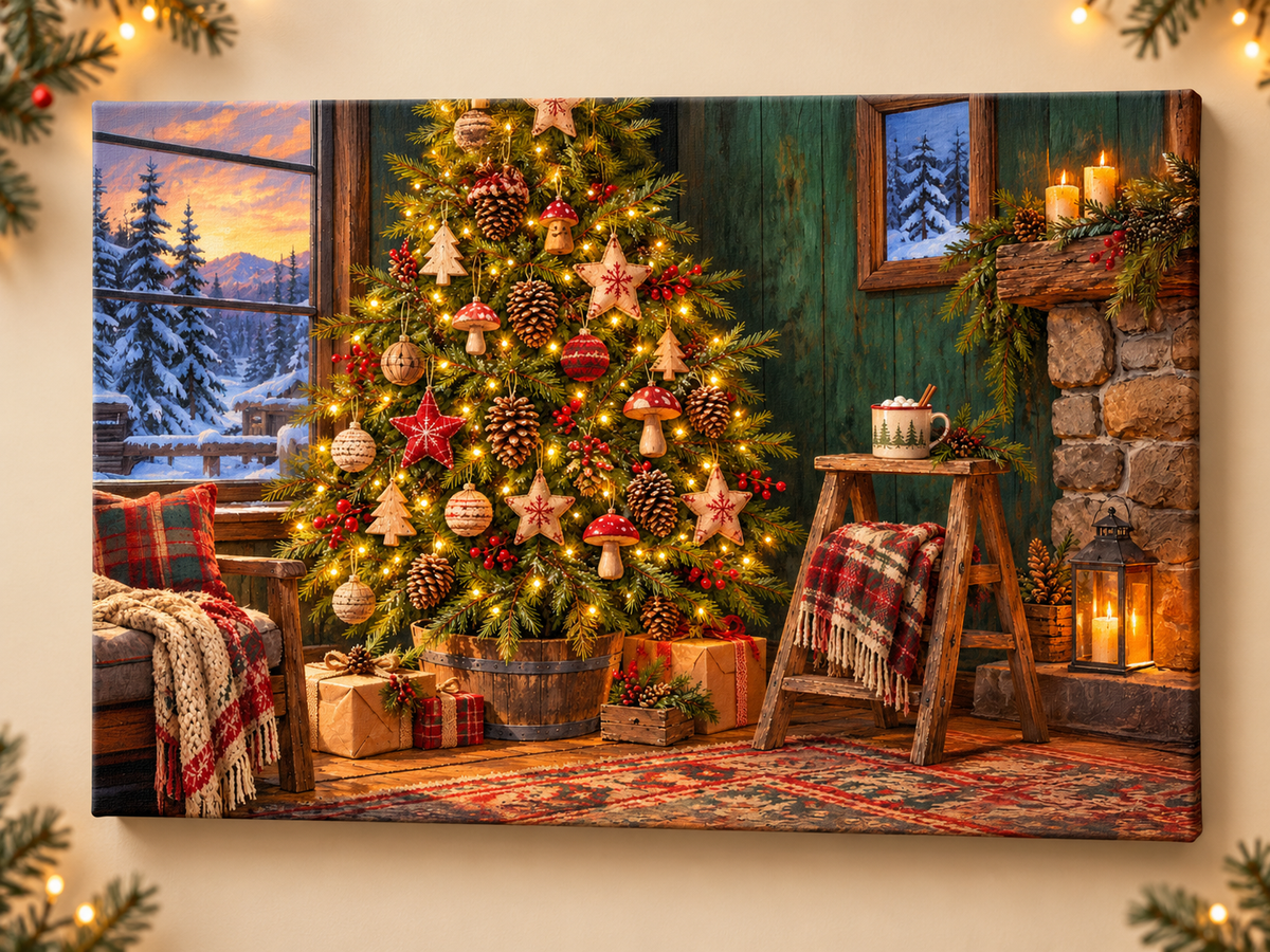 Christmas Tree with Ornaments — etsy-christmas-tree-canvas-mockup