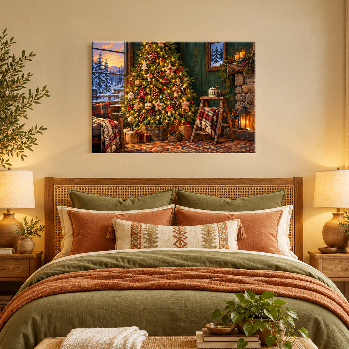 Christmas Tree with Ornaments — MK-3
