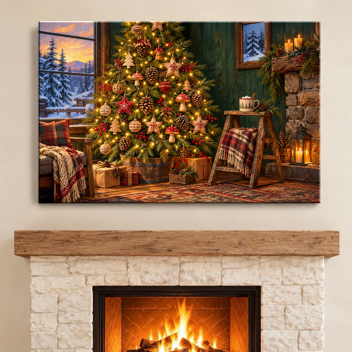 Christmas Tree with Ornaments — MK-10