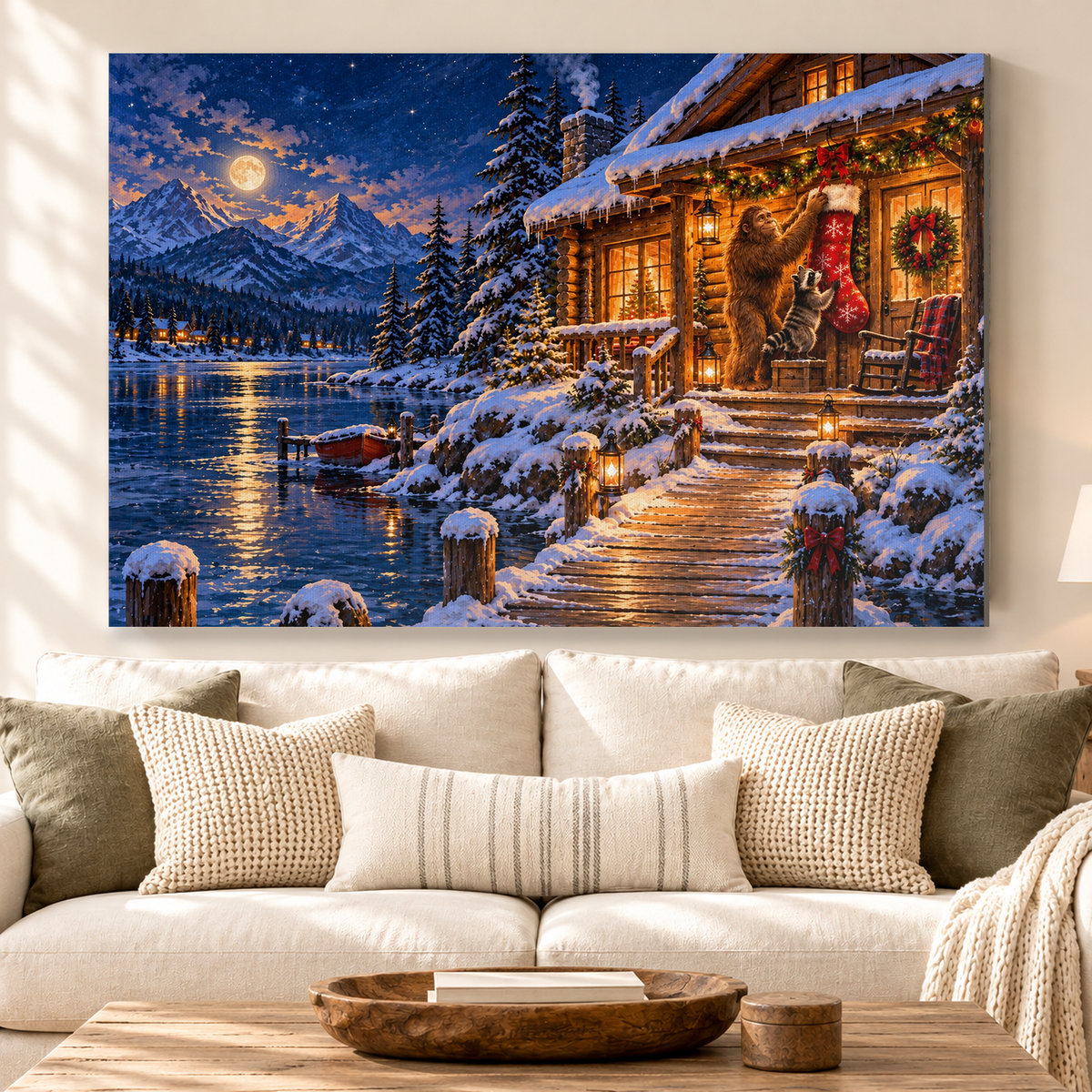 Christmas At The Cabin — 05_Bigfoot_Cabin_2000x2000.png