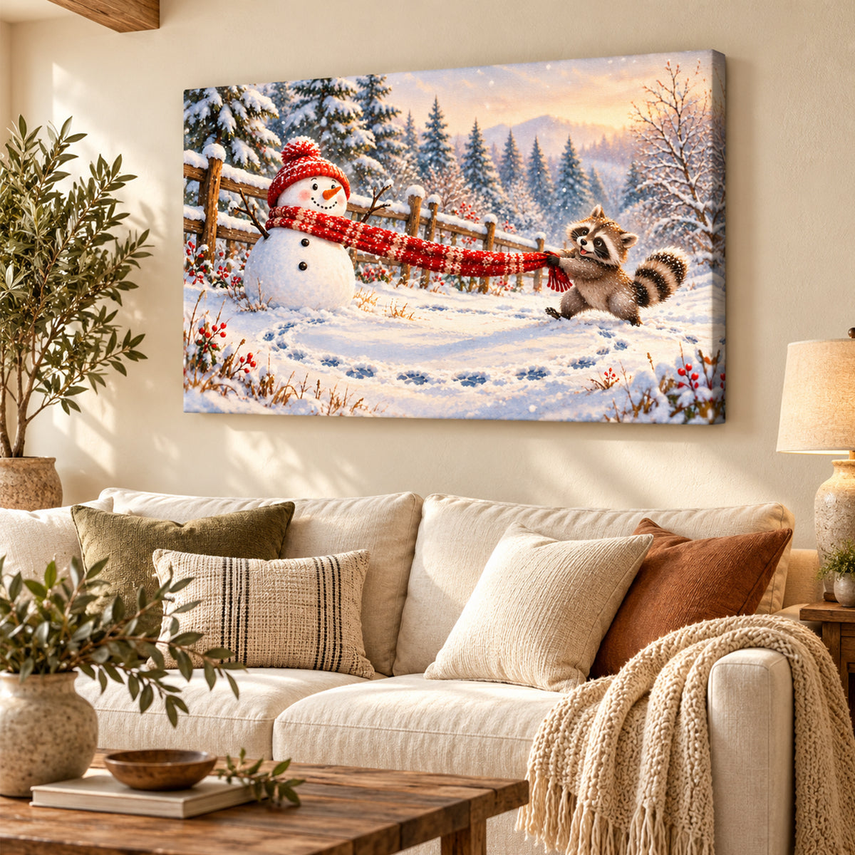 Snowman and Raccoon Scarf Tug-of-War — Snowman-and-Raccoon-Scarf-Tug-of-War-mk-1.jpg