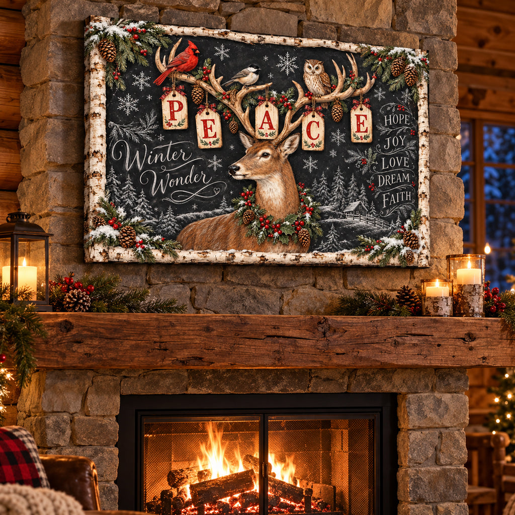 Rustic Chalkboard Holiday Buck of Peace — Rustic-Chalkboard-Holiday-Buck-of-Peace-mk-5.jpg