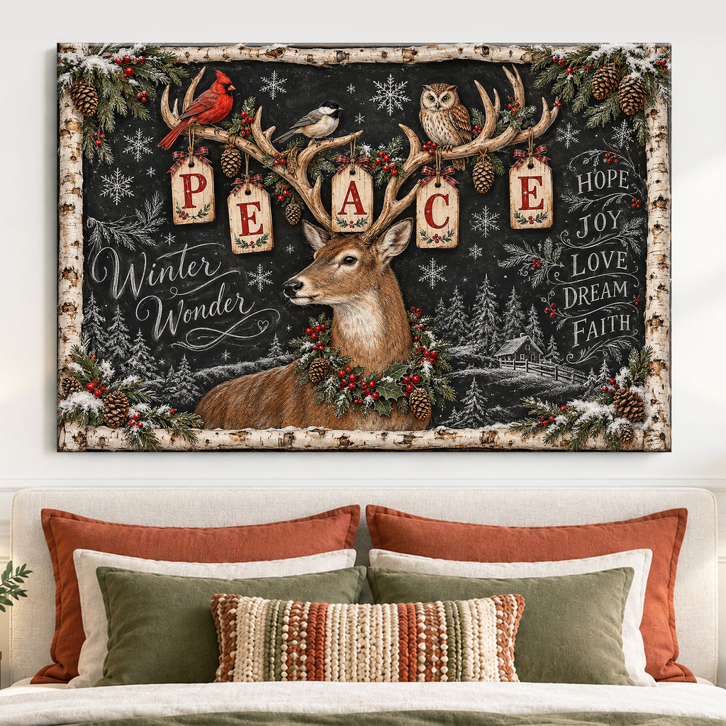 Rustic Chalkboard Holiday Buck of Peace — Rustic-Chalkboard-Holiday-Buck-of-Peace-mk-6.jpg