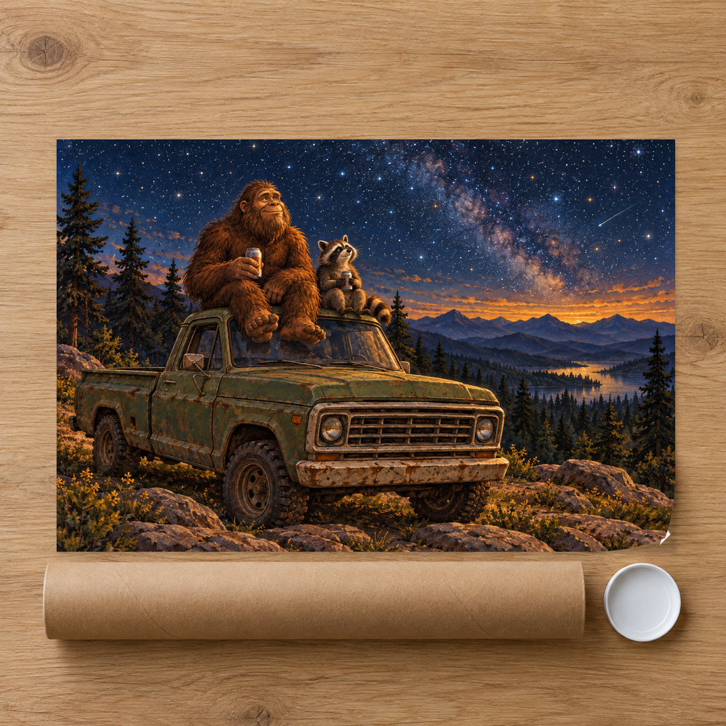 Bigfoot - stargazing — 07-poster.png