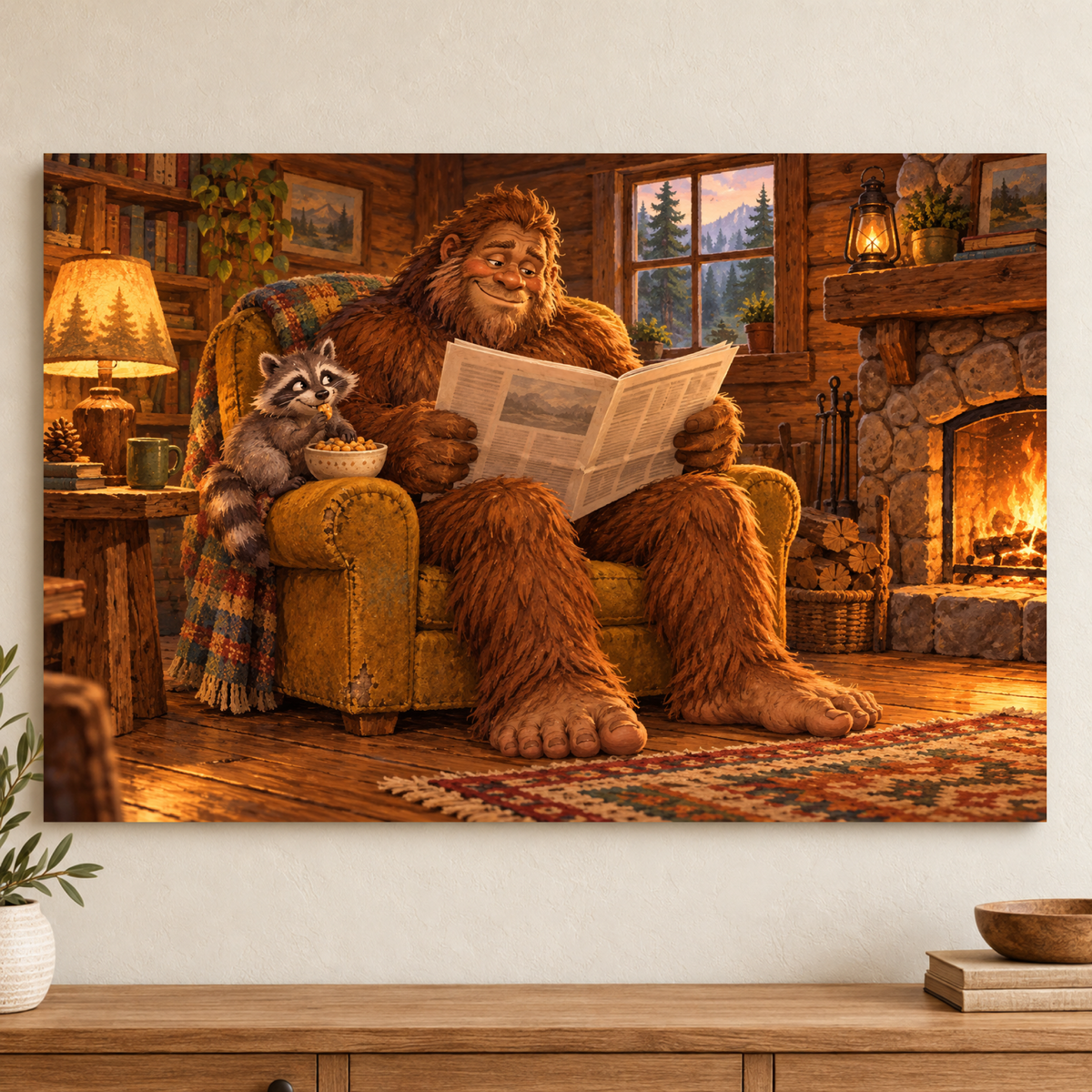 Bigfoot - cabin — bigfoot-raccoon-cabin-etsy-thumbnail.png