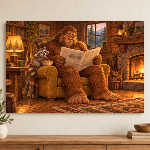 Bigfoot - cabin — bigfoot-raccoon-cabin-etsy-thumbnail.png