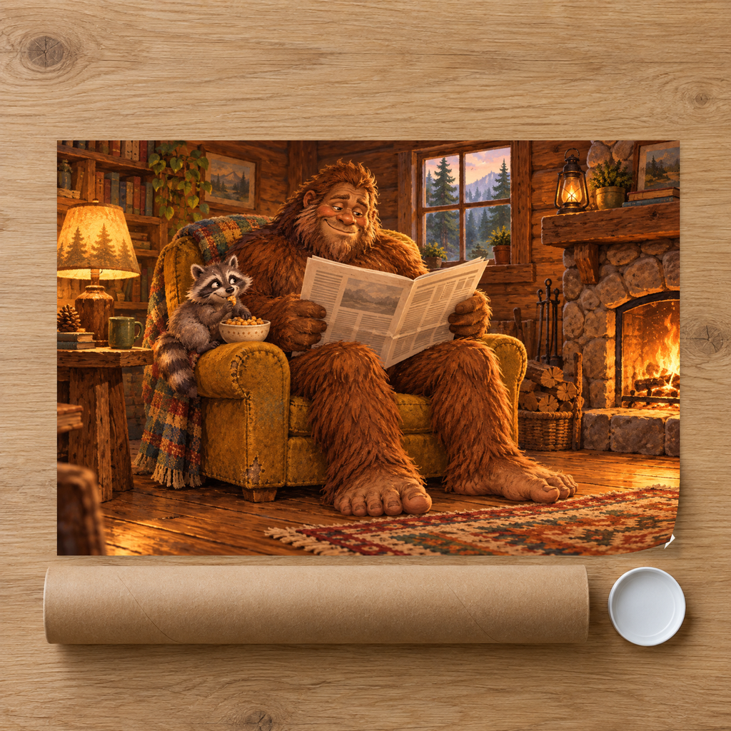Bigfoot - cabin — 07-poster.png