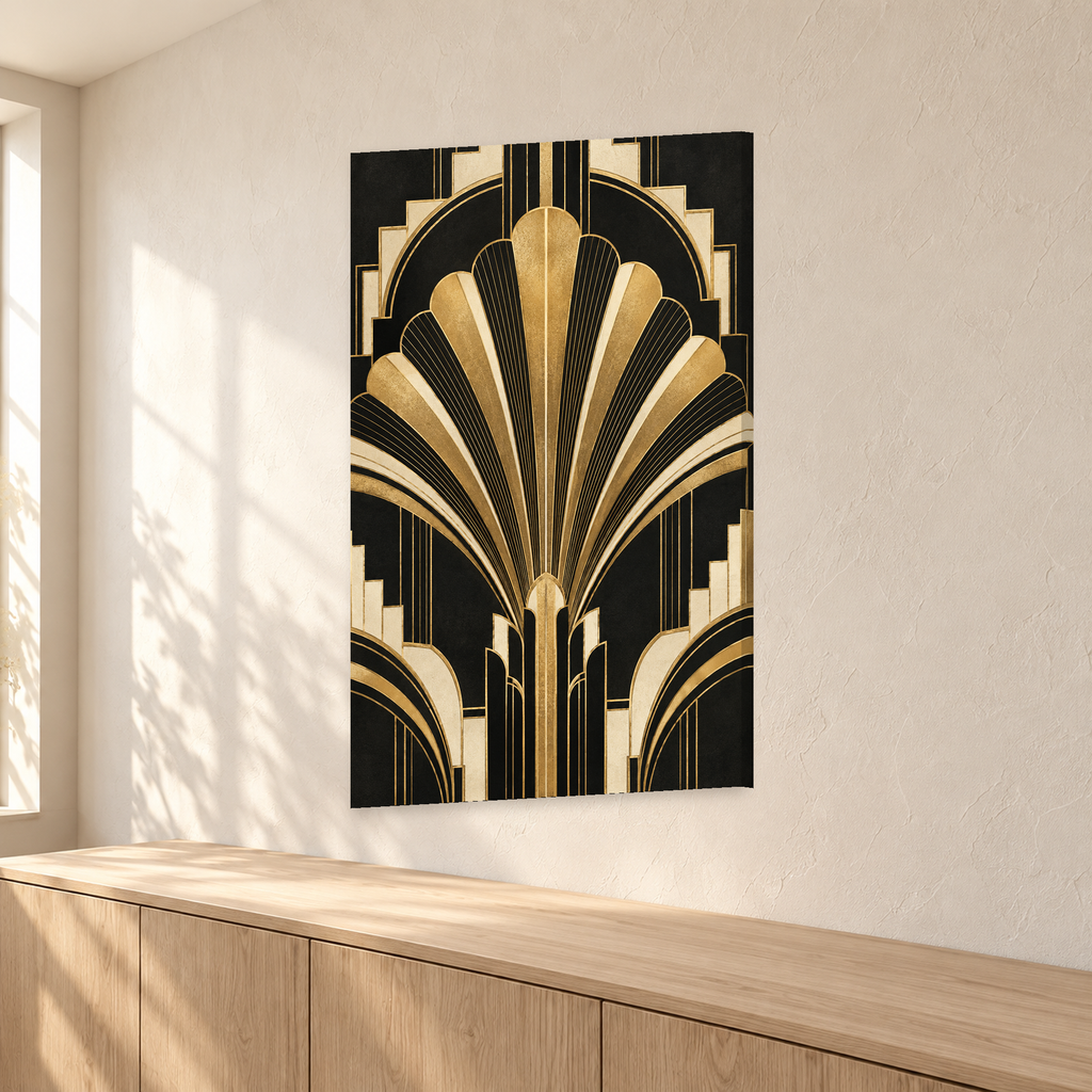 Art Deco Fan - 02-angle