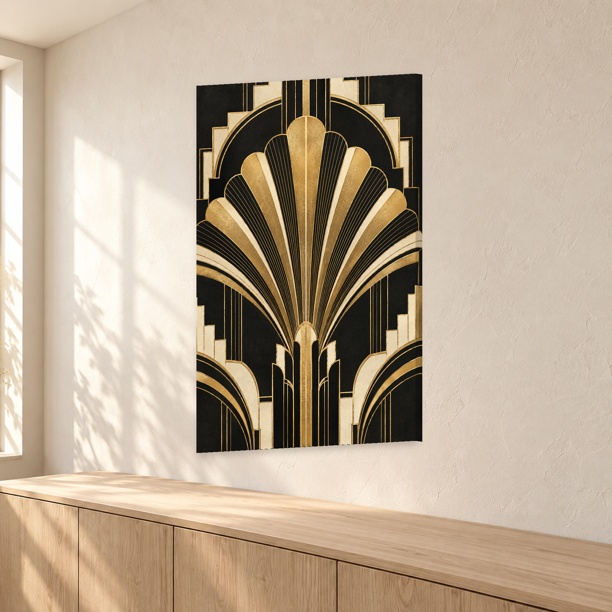Art Deco Fan - 02-angle