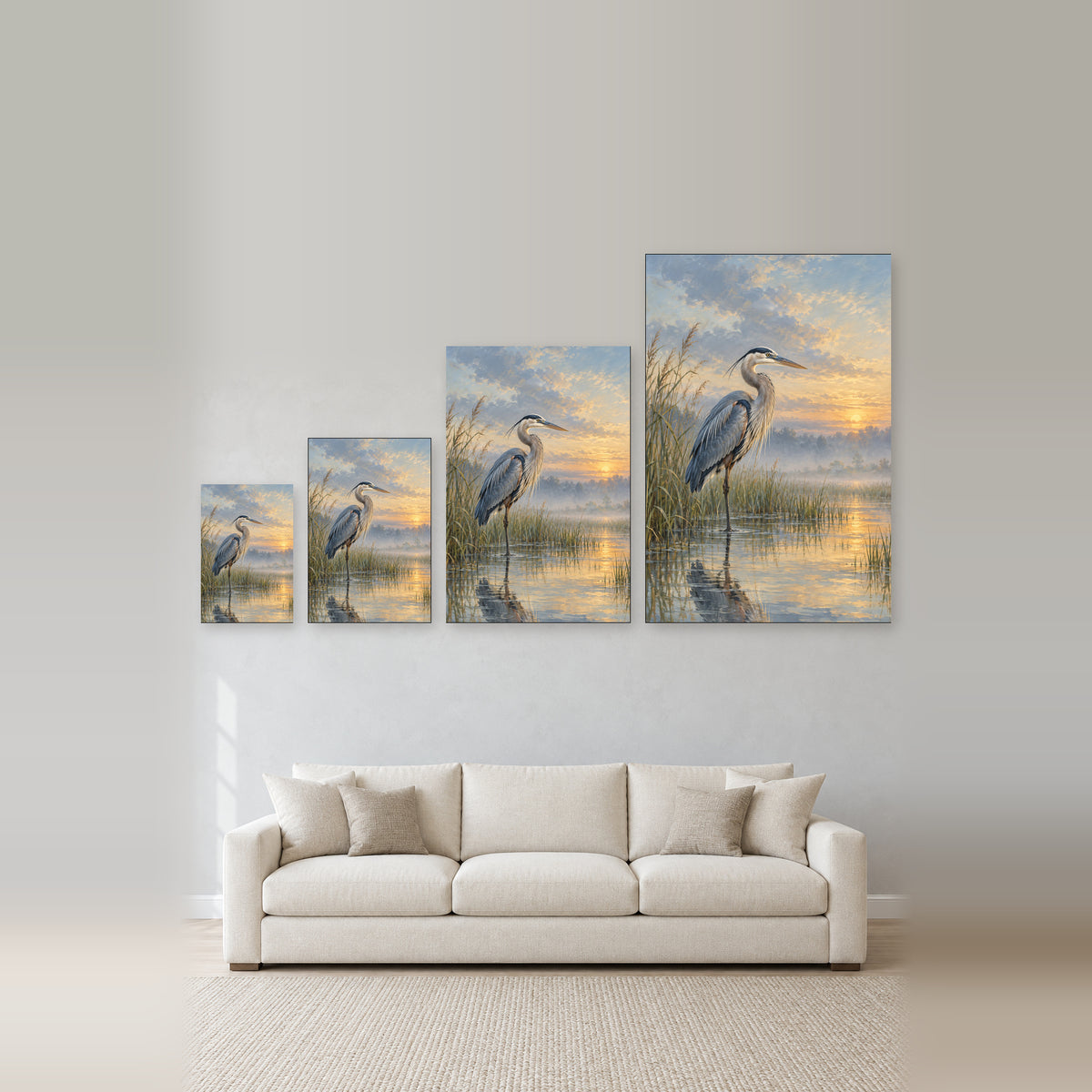 Great Blue Heron Oil Painting - 08-size-guide.jpg