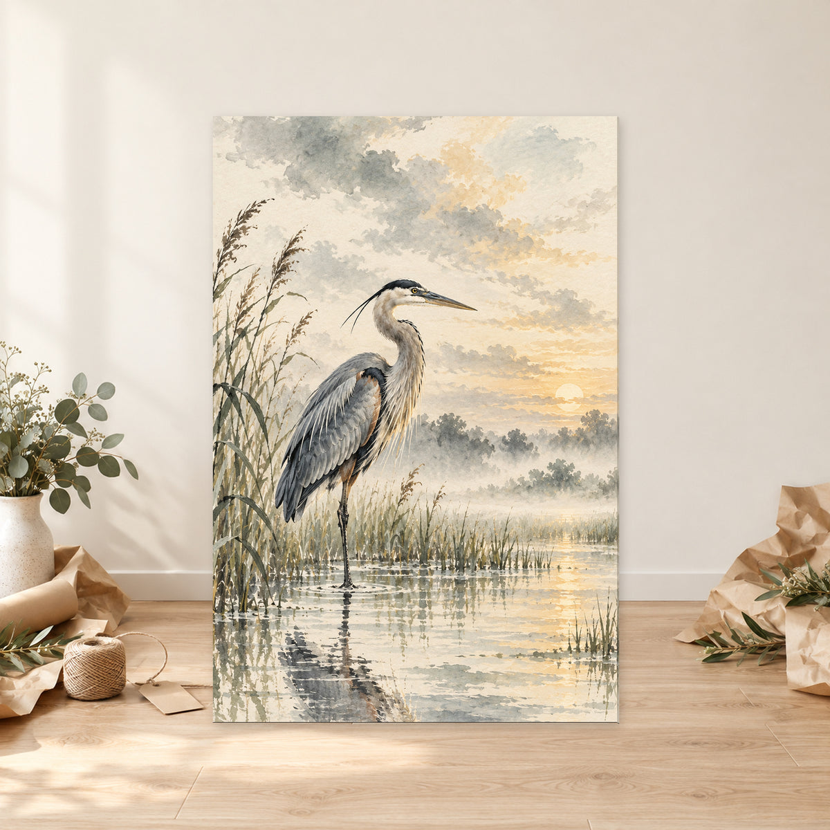 Great Blue Heron Sumi-e - 06-gift.jpg