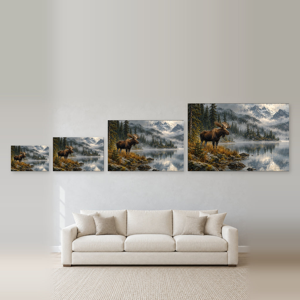 Moose by a Misty Lake - 08-size-guide.jpg