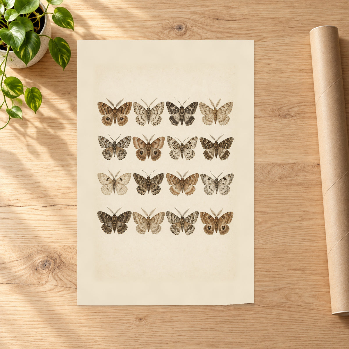 Vintage Moth Specimen - 07-poster.jpg