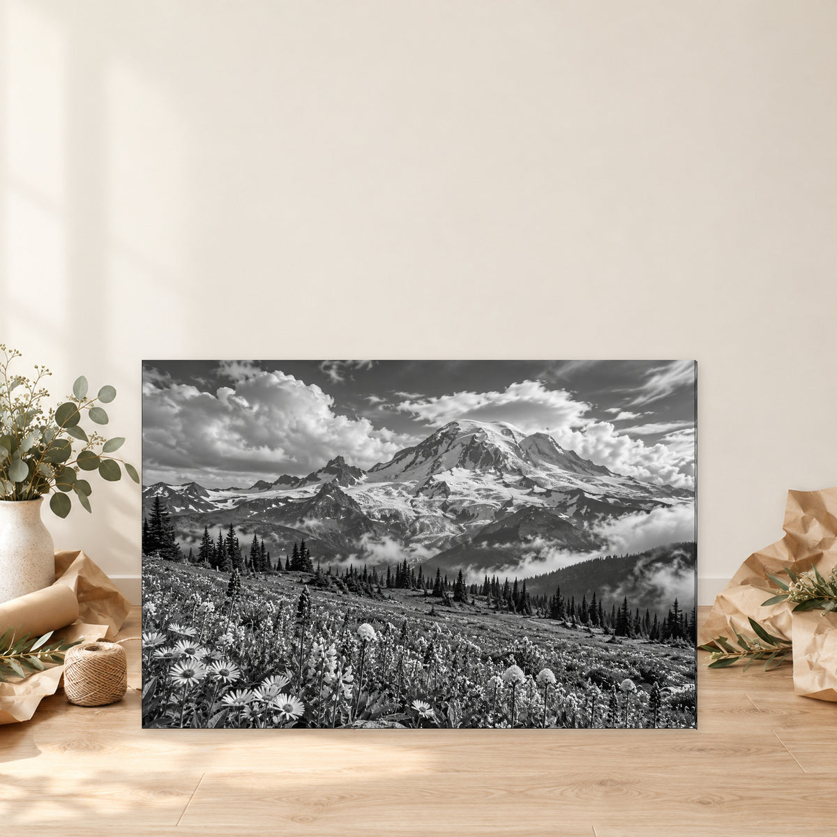 Mount Rainier Black and White Landscape - 06-gift.jpg