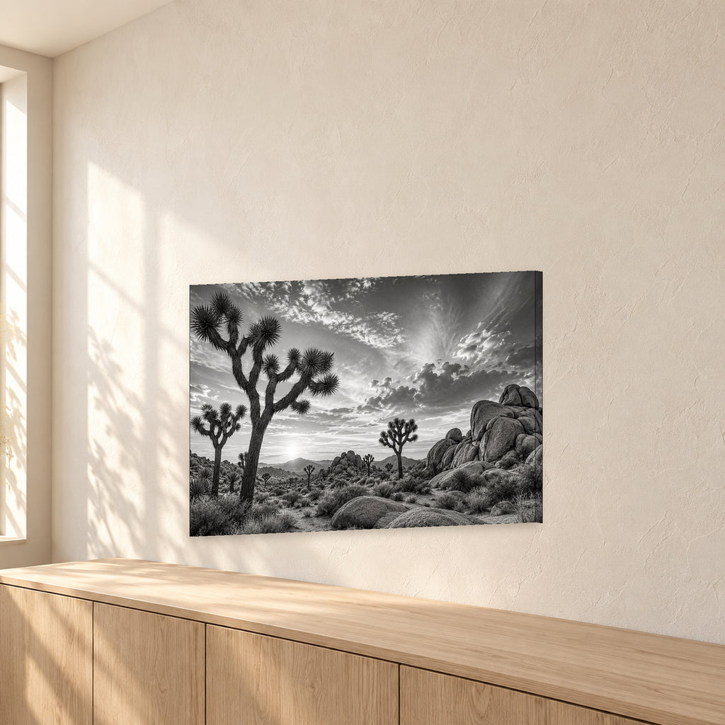 Joshua Tree Black and White Landscape - 02-angle.jpg