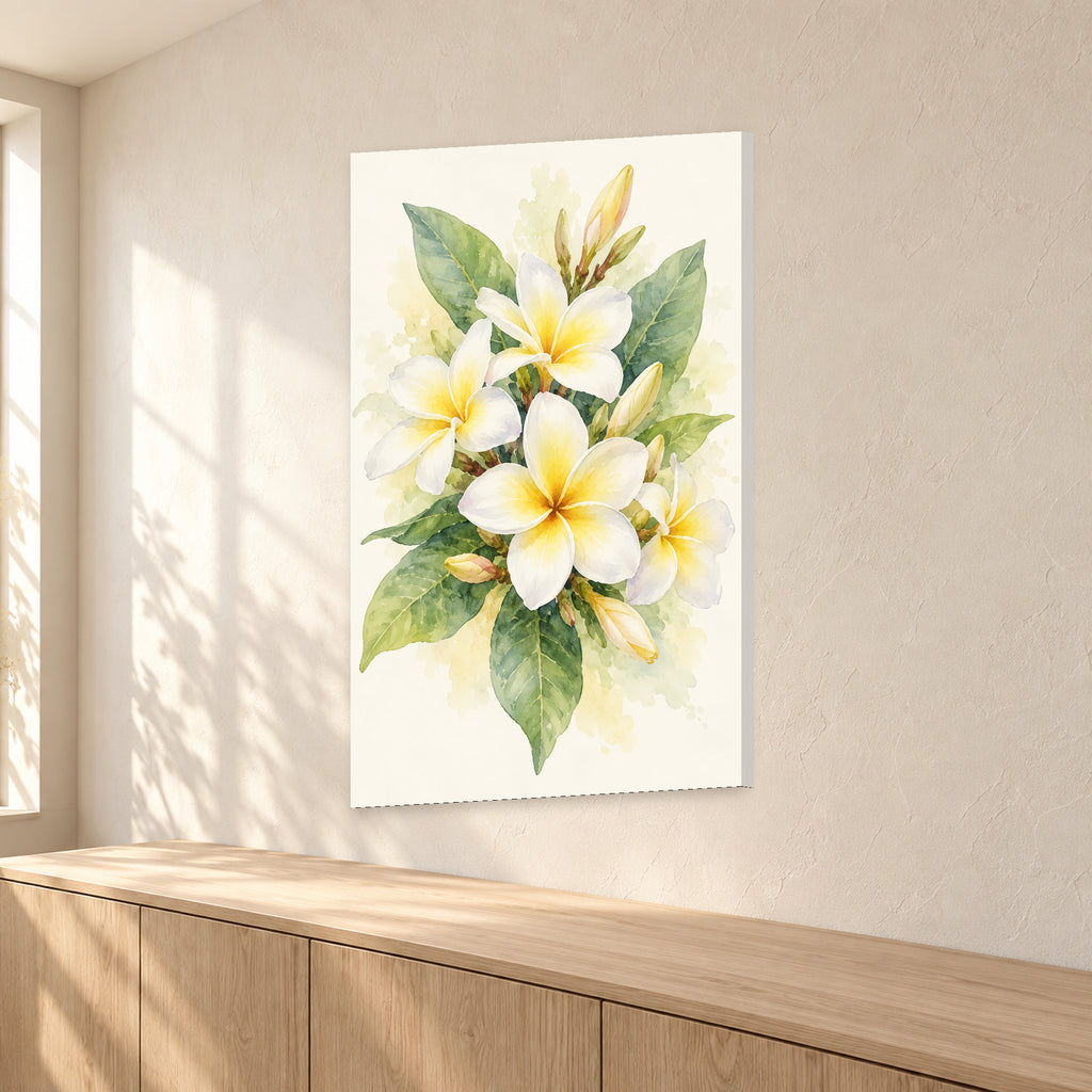 Watercolor Plumeria Flowers - 02-angle.jpg