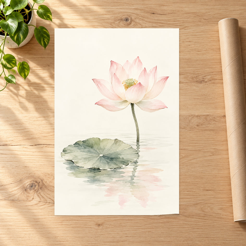 Minimalist Zen Lotus - 07-poster.jpg