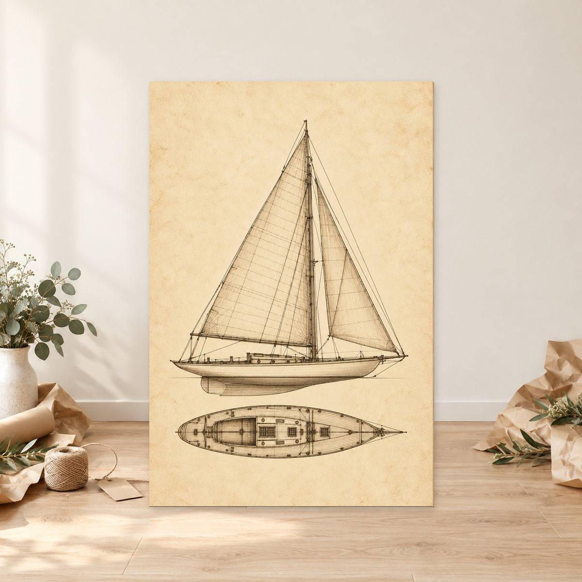 Sepia Sailboat Blueprint - 06-gift.jpg