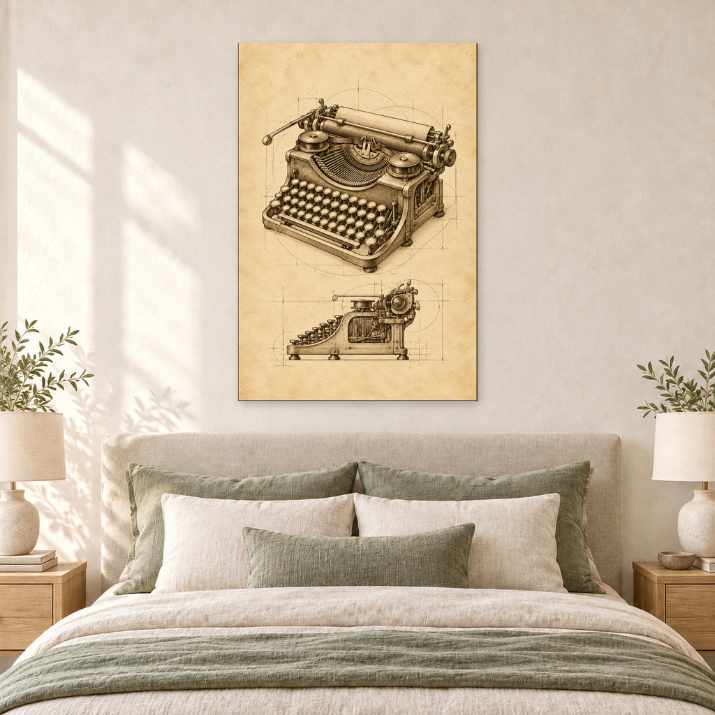 Sepia Typewriter Blueprint - 05-bedroom.jpg