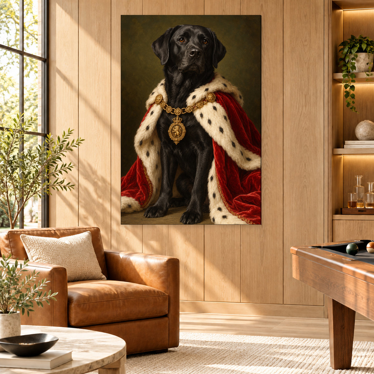 Royal Labrador Dog Portrait - 03-man-cave.jpg