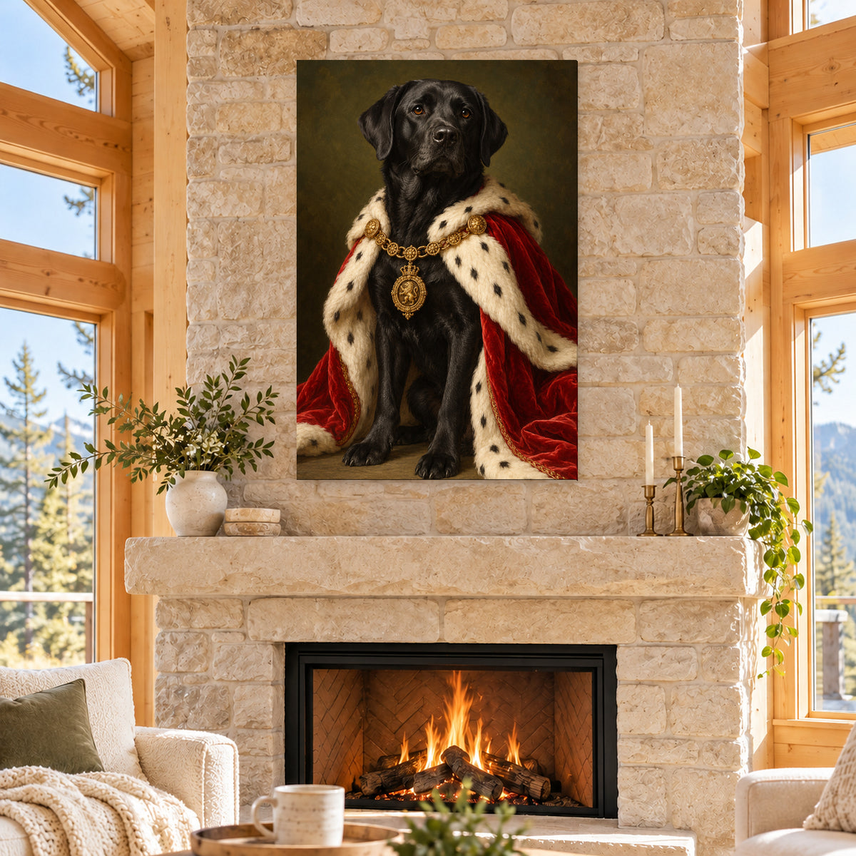 Royal Labrador Dog Portrait - 04-cabin.jpg